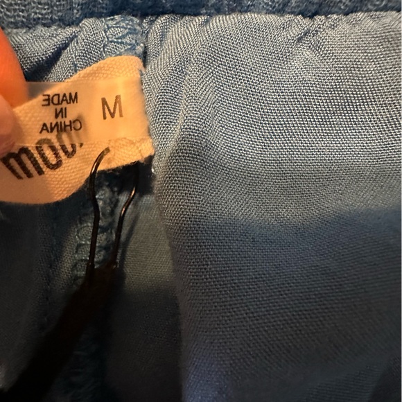 Day + Moon Blossom Cascade Mini Skort In Blue Medium (a3 - Picture 10 of 12